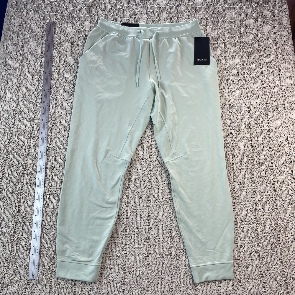 Lululemon City Sweat Jogger Joggers Mens XL Mint Green Stretch Multicolor NWT